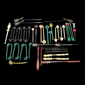 45 Swizzle Sticks Trader Sams Jack Daniels Hula Girls Tiki Hard Rock Vegas